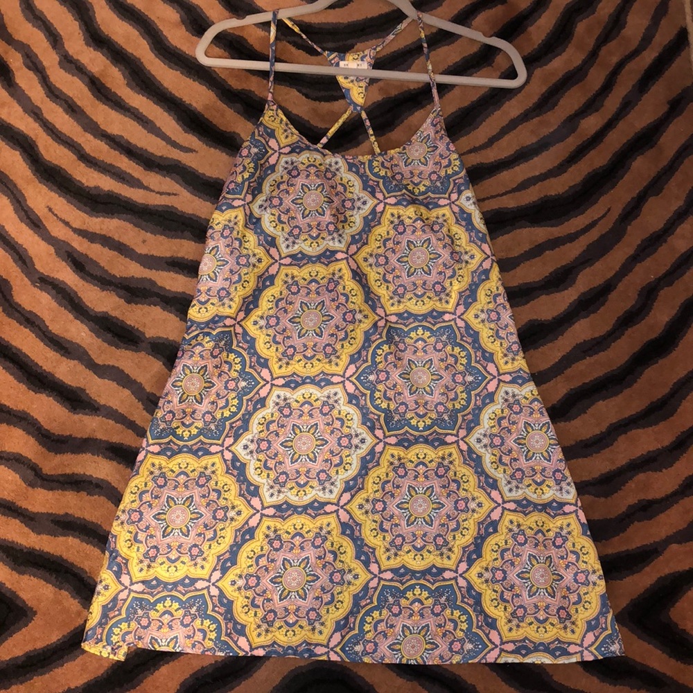 Spaghetti Strap Mini Dress